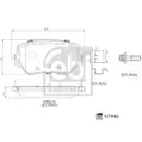 FEBI BILSTEIN 177185 Bremsbelagsatz