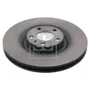 Febi Bilstein Bremsenset Bremsscheiben 345 mm belüftet Bremsbeläge WK vorn A4 8E