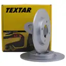 TEXTAR 92055003 Bremsscheiben 2 Stück PEUGEOT