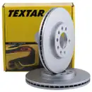 TEXTAR 92075603 Bremsscheiben 2 Stück SAAB