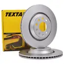 TEXTAR 92140703 Bremsscheiben 2 Stück AUDI