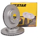 TEXTAR 92120705 Bremsscheiben 2 Stück VW