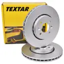 TEXTAR 92254603 Bremsscheiben 2 Stück RENAULT
