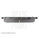 BLUE PRINT ADT343266 Bremsscheiben 2 Stück hinten TOYOTA