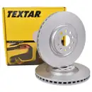 Textar Bremsenset Bremsscheiben Ø340 belüftet Beläge vorn Audi VW Skoda Seat