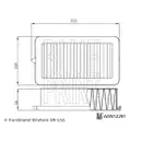 BLUE PRINT ADN143119 Bremsscheiben 2 Stück hinten NISSAN