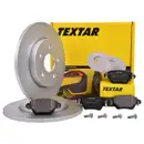 Textar Bremsenset Scheiben 280 mm Bremsbeläge hinten Mondeo III Jaguar X-Type