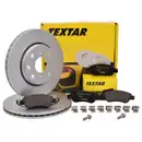 Textar Bremsenset Scheiben 247 mm belüftet Bremsbeläge vorn Aygo B1