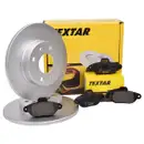 Textar Bremsenset Bremsscheiben 240 mm voll Bremsbeläge vorn Panda II