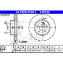 ATE 24.0128-0330.1 Bremsscheiben 2 Stück für MERCEDES-BENZ
