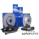 ATE Set Scheiben Ø312 vo Ø282 hi Beläge VW Audi Skoda Seat m. elek. Feststellbr.