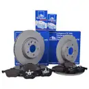 ATE Set Bremsscheiben Ø300 vorn Ø271 hinten Bremsbeläge Ford Focus III