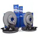 ATE Set Scheiben Ø324 vorn Ø320 hinten Bremsbeläge WK BMW 5er 6er Limousine