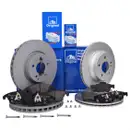 ATE Set Bremsscheiben Ø322 vorn Ø300 hinten Bremsbeläge WK Mercedes E-Klasse
