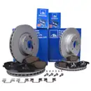 ATE Set Scheiben Ø330 vorn Ø300 hinten Beläge Ceramic WK Mercedes GLK-Klasse