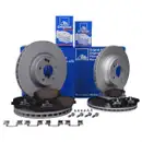 ATE Set Bremsscheiben Ø330 vorn Ø300 hinten Bremsbeläge WK Mercedes GLK-Klasse