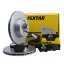 Textar Bremsenset Bremsscheiben Ø300 belüftet Bremsbeläge WK vorn BMW 1er 3er