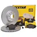 Textar Bremsenset Bremsscheiben Ø312 belüftet Bremsbeläge vorn Audi Q3 Seat