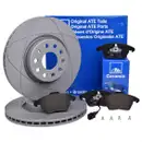 ATE Powerdisc Bremsenset Bremsscheiben Ø312 belüftet Beläge Ceramic vorn Audi A3