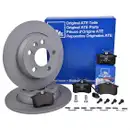 ATE Bremsenset Bremsscheiben Ø268 voll Bremsbeläge hinten VW Seat Ford