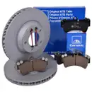 ATE Bremsenset Bremsscheiben Ø350 Bremsbeläge Ceramic WK vorn Audi Q7