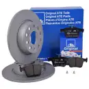 ATE Bremsenset Bremsscheiben Ø272 voll Bremsbeläge hinten VW Audi