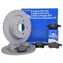 ATE Bremsenset Bremsscheiben Ø280 voll Bremsbeläge hinten Ford Kuga II