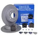 ATE Bremsenset Powerdisc Scheiben Ø278 voll Beläge Ceramic hinten Mercedes