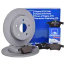 ATE Bremsenset Bremsscheiben Ø265 voll Bremsbeläge hinten Ford