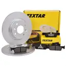 Textar Bremsenset Scheiben Ø259 voll Beläge vorn Dacia Sandero II Renault Smart