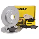 Textar Bremsenset Bremsscheiben Ø271 voll Bremsbeläge hinten Ford Focus