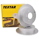 TEXTAR 92134003 Bremsscheiben 2 Stück hinten für HYUNDAI