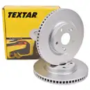 TEXTAR 92168803 Bremsscheiben 2 Stück vorne für TOYOTA