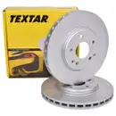 TEXTAR 92106005 Bremsscheiben 2 Stück vorne für MERCEDES-BENZ