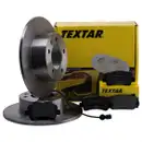 Original Textar Bremsenset Bremsscheiben Ø305 voll Bremsbeläge hinten Opel Renau