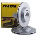 TEXTAR 92163605 Bremsscheiben 2 Stück hinten für MERCEDES-BENZ