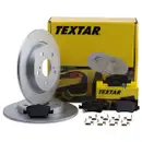 Textar Bremsenset Bremsscheiben Ø270 voll Beläge hinten Toyota Auris Corolla