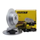 Textar Bremsenset Bremsscheiben Ø300 voll Beläge hinten WK Mercedes E-Klasse