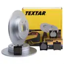 Textar Bremsenset Bremsscheiben Ø278 voll Bremsbeläge Ceramic hinten Mercedes