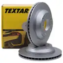 TEXTAR 92122005 Bremsscheiben 2 Stück hinten für PORSCHE
