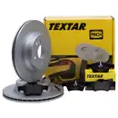 Original Textar Bremsenset Bremsscheiben Ø300 belüftet Beläge hinten WK Mercedes