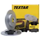 Textar Bremsenset Scheiben Ø265 voll Beläge hi. Ford C-Max Focus C-Max Focus II