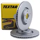 TEXTAR 92195303 Bremsscheiben 2 Stück vorne für TOYOTA