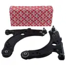 2x Febi Bilstein Querlenker incl. Traggelenke + Lager Audi A3 Seat Toledo Skoda