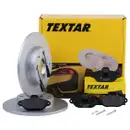 Original Textar Bremsenset Bremsscheiben Ø240 voll Bremsbeläge vorn Fiat 500 For