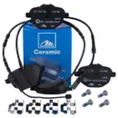 Original ATE Bremsbeläge Ceramic hinten + Warnkontakt BMW X3 F25 X4 F26