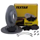 Textar Bremsenset Bremsscheiben Ø238 voll Bremsbeläge vorn Renault Dacia