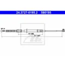 2x ATE Bremsseile Feststellbremse Seat Skoda VW Audi für Scheibenbremse hinten !
