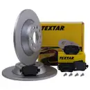 Textar Bremsenset Bremsscheiben Ø300 voll Bremsbeläge hinten VW Sharan