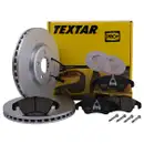 Textar Bremsenset Bremsscheiben Ø320 belüftet Bremsbeläge Ceramic vorn Audi A4